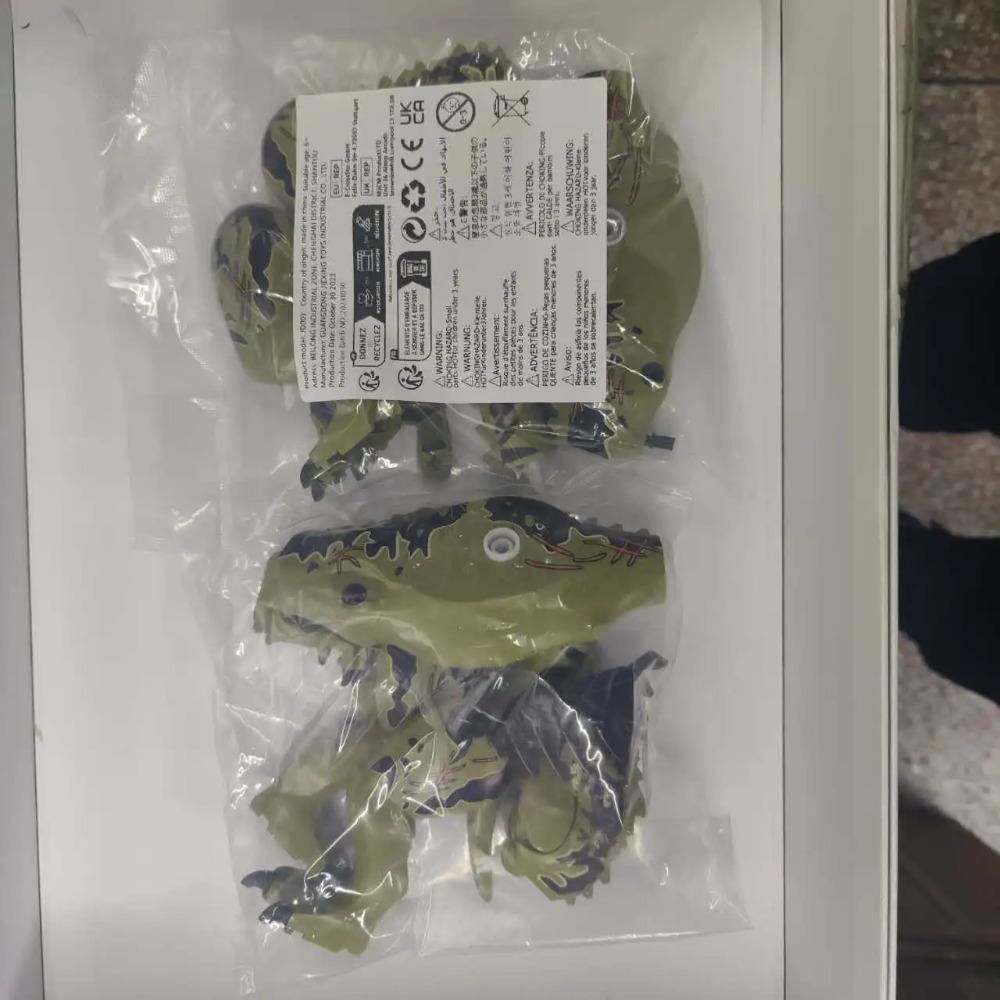 Chinesisches DIY Jura-Dinosaurier-Rückgrat Raubdinosaurier Südlicher Riese Biest Drache Baustein Lernspielzeug für Kinder