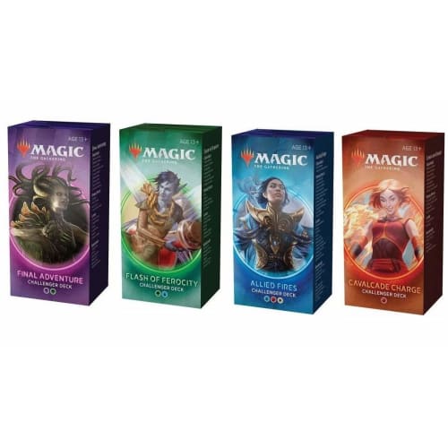 Magic the Gathering MTG 2020 Challenger 4 Deck Complete Set