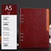 A5 Hollow-Out Loose-Leaf PU Notebook with Custom Logo Option