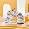 Children's Sneakers Autumn New Arrivals, Girls' Anti-slip Casual Shoes, Versatile Leather Upper Soft-Sole Running Shoes for Toddlers & Kids.