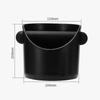 Coffee Grounds Powder Bucket Home Espresso Machine Handle Knockbox Container Organizer Abs Dregs Slot Waste Dregs Recycling Bin