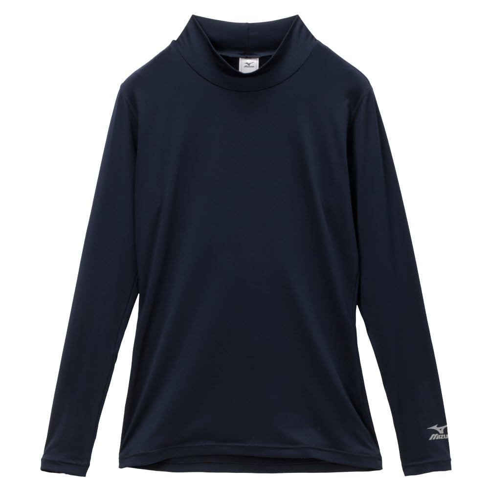 Trainingsbekleidung Weiche Kompression Hoher Kragen Große Größen L Shirt, Feuchtigkeitsableitend, Schnelltrocknend, K2JACM51, Marineblau,