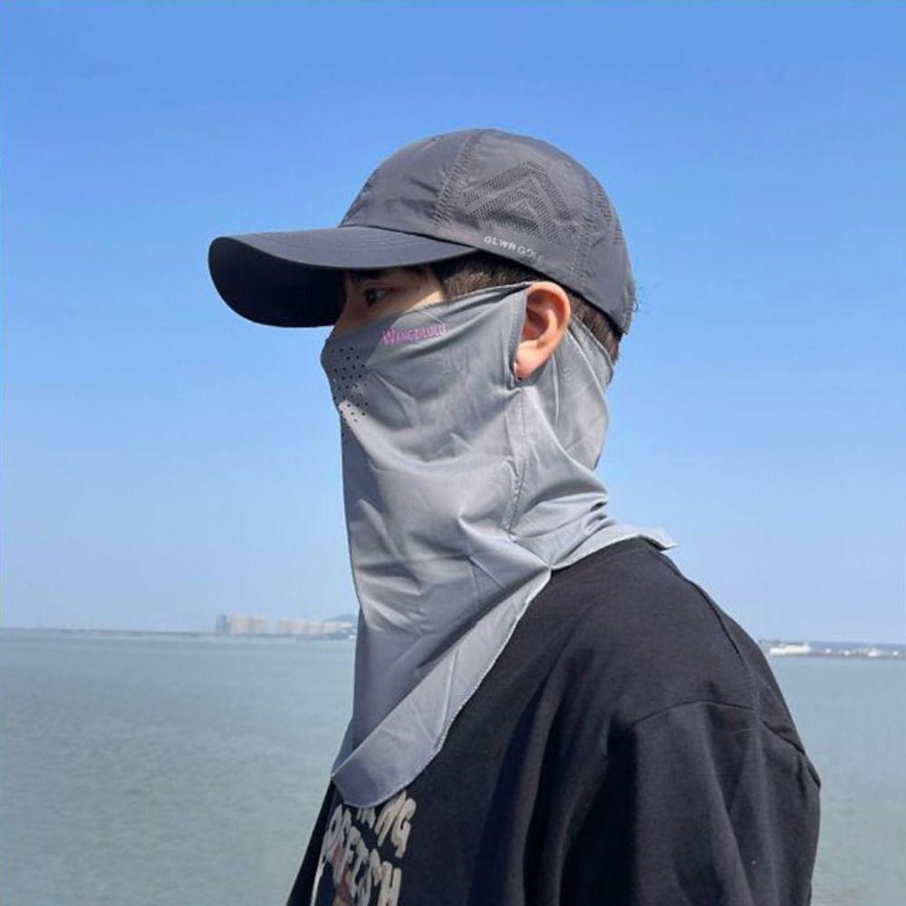 Sun Protection Quick Dry Baseball Cap Solid Color Sun Hat Breathable Men Snapback Cap  Unisex