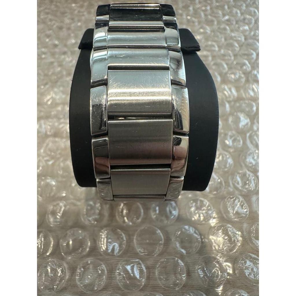 Used EMPORIO ARMANI Watch AR-2458 Stainless Steel White