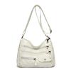PU Multi-compartment Shoulder Bag Multi-pocket Women's Crossbody Bag Mother Bag