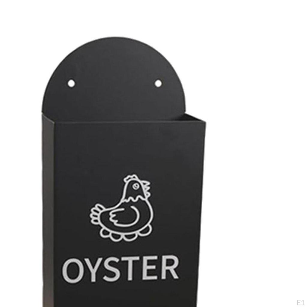 Austernschalen Hühnerfutterspender Essentielle Haltbarkeit Robust Einfach zu installieren Innovativ für Zuhause Bauernhof