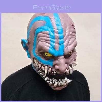 Mortal Kombat Baraka Mask Latex Costume Accessory For Halloween Cosplay