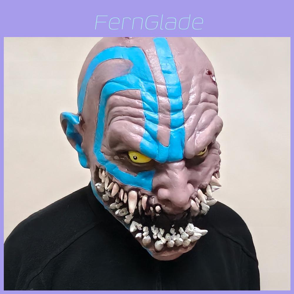 Mortal Kombat Baraka Mask Latex Costume Accessory For Halloween Cosplay