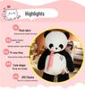 Adorable Giant Panda Plush Toy - Black & White Comfort Doll for Kids