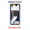 Cadru Intermediar Pentru ZTE nubia Neo 3 GT Cadru Față LCD Carcasă Față cu Buton Lateral