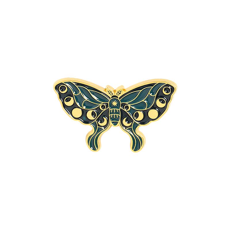 European & American Butterfly Brooch Set - Metal Badge Insect Accessories