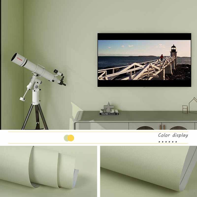 

Однотонные утолщенные водостойкие самоклеящиеся обои для спальни, декоративные стены 40cm*5m