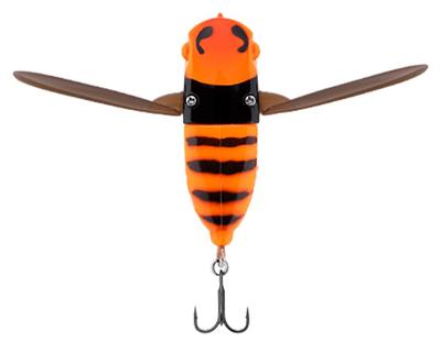 Jackall SUISEN Wespen Schwimmende Topwater Köder 43mm / 5g Weiche Flügel Oberfläche Köder