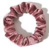 Bell Fashion Velvet Hair Ties: Classic High-Elasticity, Soft Touch In Solid Colors