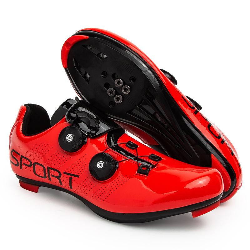 Men's and Women's Cycling Shoes Road Bike Lock Shoes Men's and Women's Summer New Mountain Bike Lock Shoes Hard Bottom Dynamic Non-lock