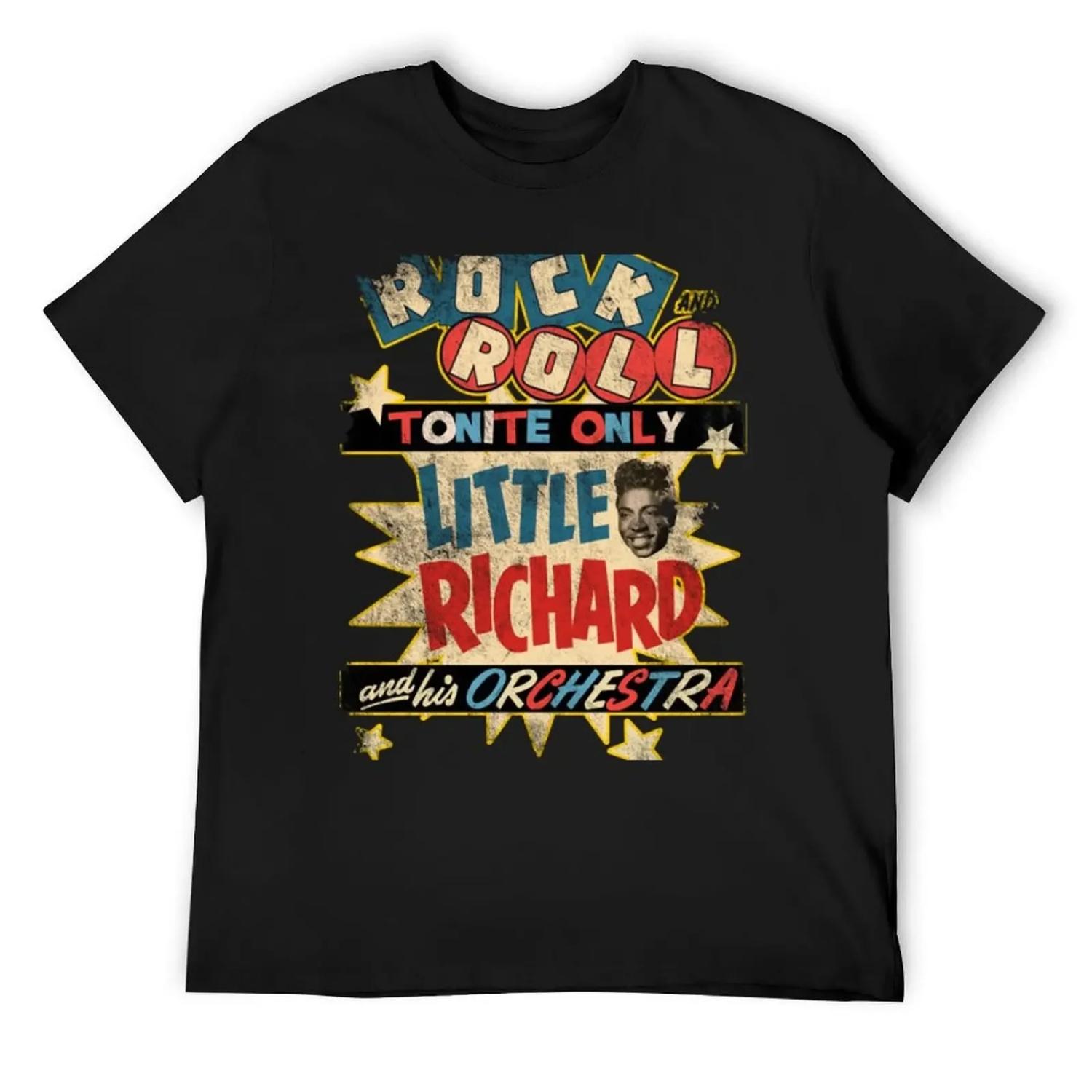 

Little Richard T-Shirt vintage anime shirt essential t shirt customs sublime mens t shirts top quality XXXXXL