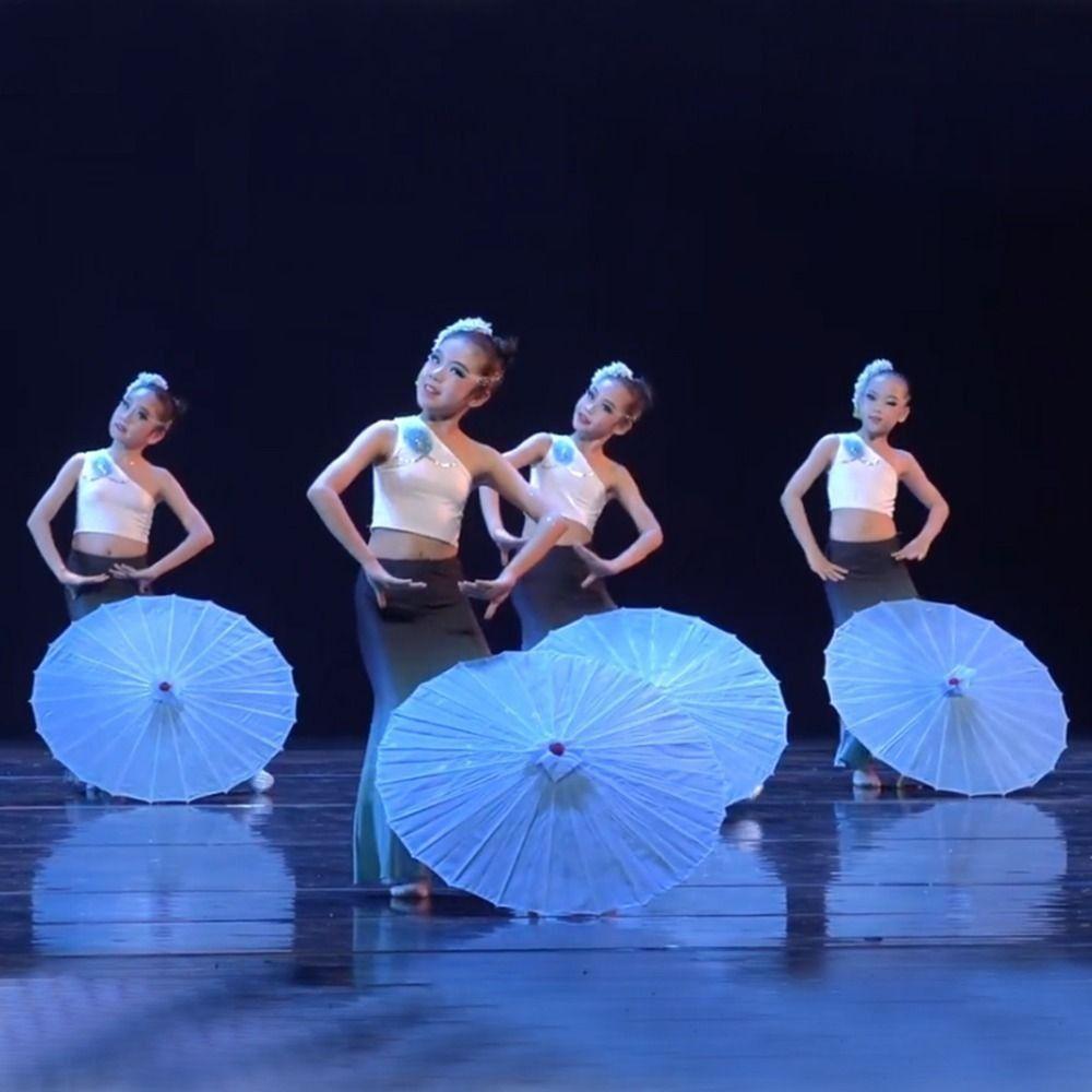 Parapluie en papier huilé 56cm Costumes Parapluie de photographie Scène de fête de demoiselles d'honneur