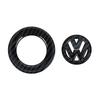 ABS Plastic Car Steering Wheel Emblem Trim Sticker For Volkswagen VW Golf Passat Bora Jetta Tiguan CC Scirocco Lavida SantanaAL3