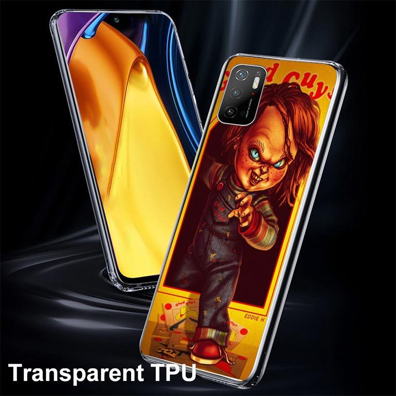 Chucky Child's Play Case Phone Cover for Xiaomi Redmi Note 10 9 9S 8 8T 7 5 Pro Mi 12T 11T 10T 9T 12 11 Lite A3 A2 Trend Fundas