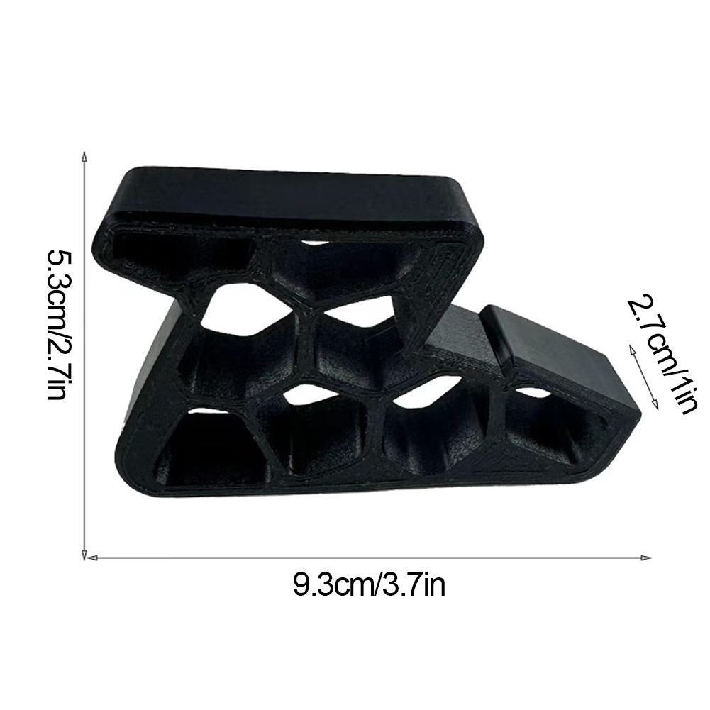 Heavy Duty Door Stopper Non-Slip Balcony Window Door Wedge Easy Install for Home Office Bathroom Kitchen