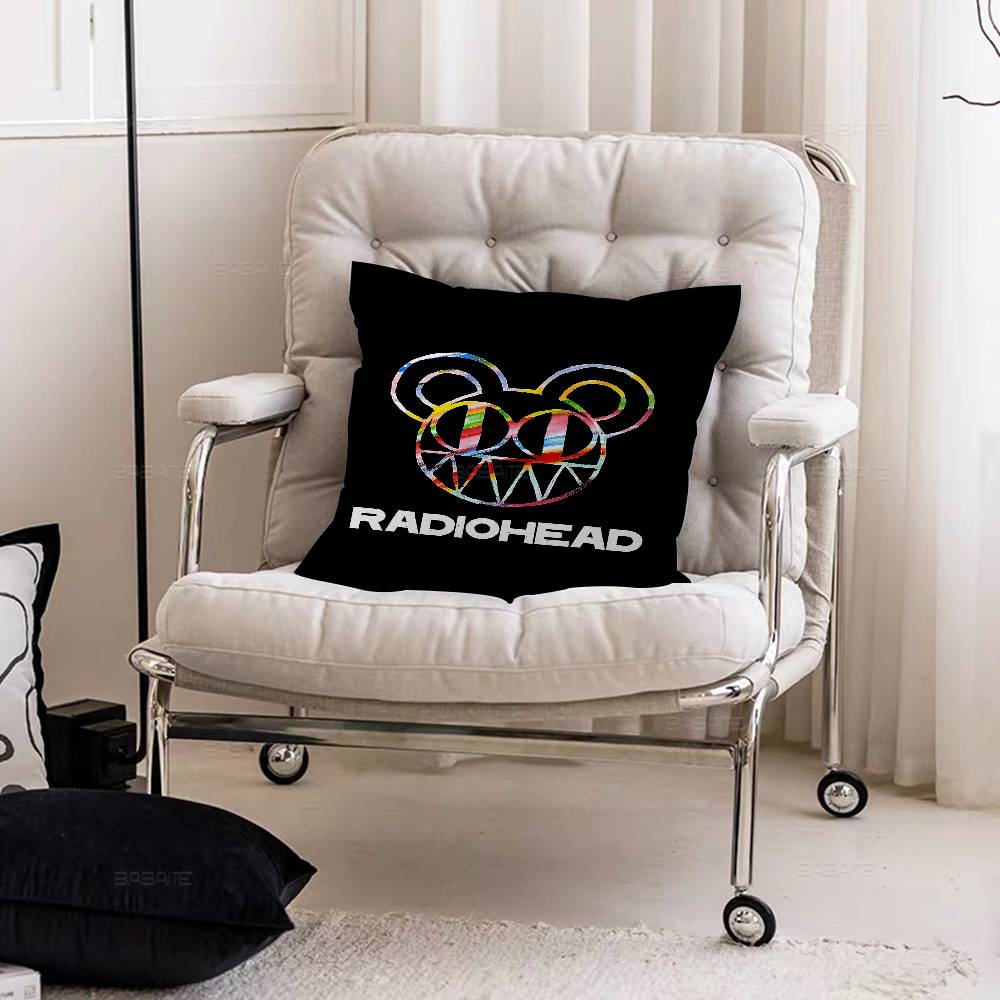 Rock Band R-Radiohead 45*45см Наволочка Декоративная Наволочка Для Подушки Диванной Подушки 30cmx30cm