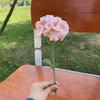 Buquê de Flores de Lã Tricotado à Mão: Ornamento de Rosa, Lírio, Girassol Presente