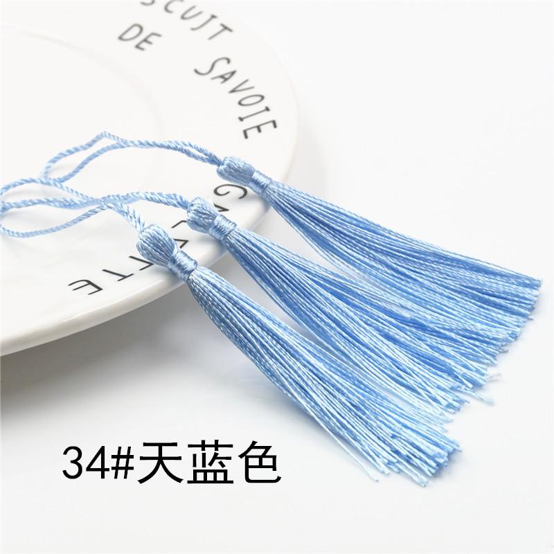 Vertical And Supple Chinese Knot Fringe Accessories Small Hanging Spike 13Cm Bookmark Suizi Clothing Sugar Box Tassel
