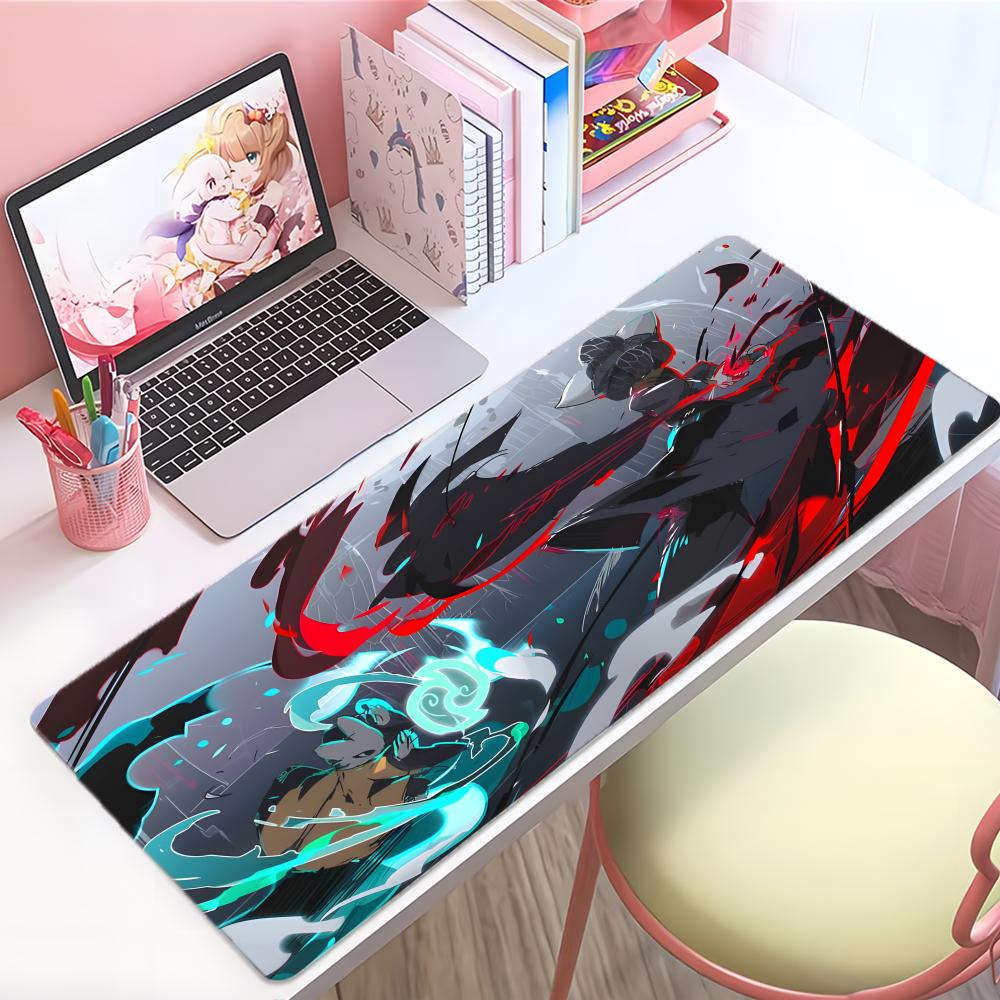 Game Mystical Nnine Sols Mouse Pad Large Thick Desk Pad Stitched Edges Gaming Mouse Mat For Pc