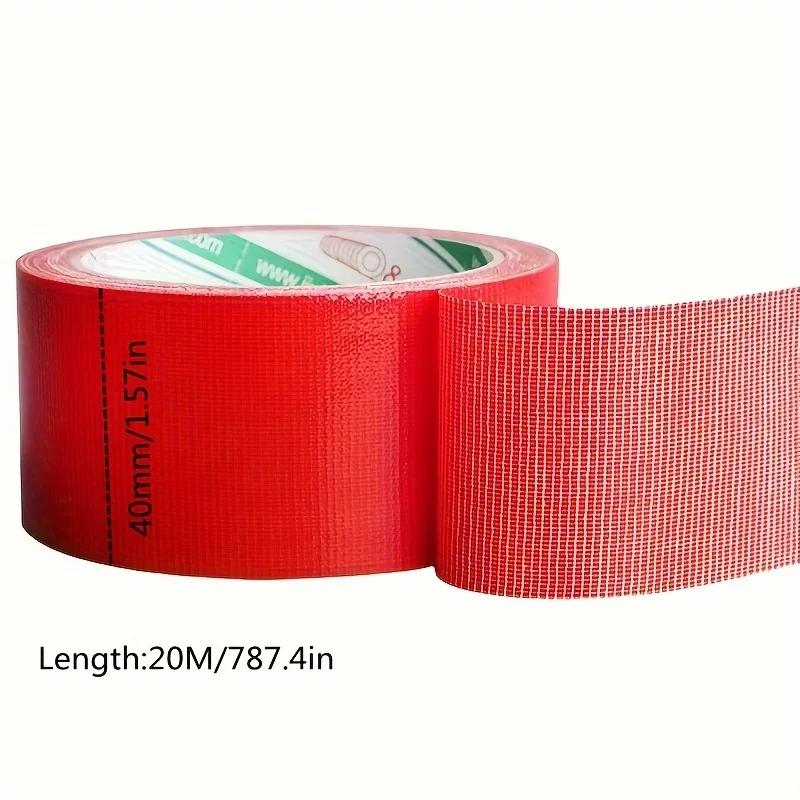 40 MM 20 m wasserdichtes Klebeband für die Reparatur von Gaffa-Gaffern, selbstklebendes Reparaturband für Buchbinderarbeiten, superklebriges Klebeband für Kanalhähne, selbstrollendes Klebeband zum Befestigen von Bastelarbeiten