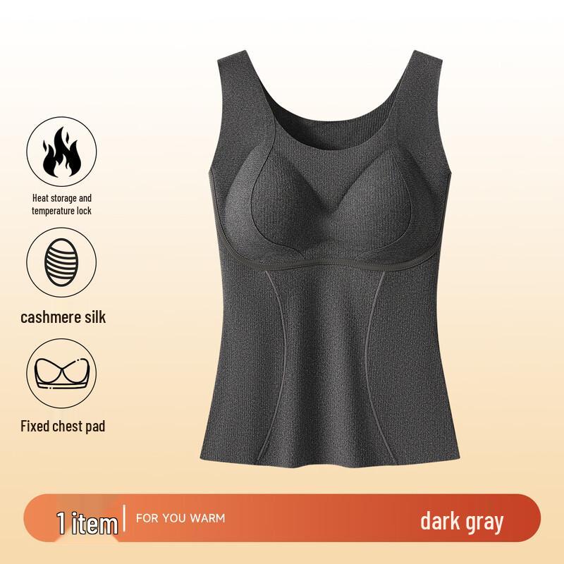 Women s Thermal Wool Silk Vest with Padded Bust
