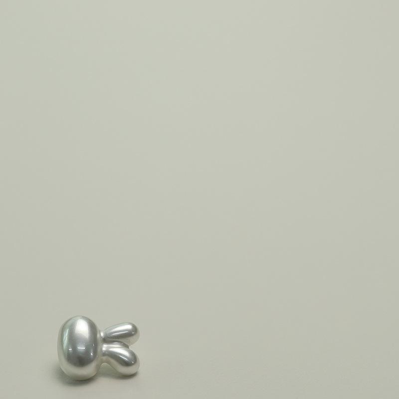 

5 шт. милые пуговицы-кролики жемчужные пуговицы для одежды вязаный кардиган платье рубашка свитер куртка пуговицы 1 #[Rabbit Head Pearl White] 13.5 × 17mm