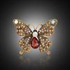 Women Retro Butterfly Alloy Brooch All-match Breastpin Wedding Party Jewelry