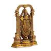 8" Tirupati Balaji Fine Metal Finish Idol Decorative Showpiece Handcrafted Tirupati Balaji Murti for Home Office and Gifting Purpose