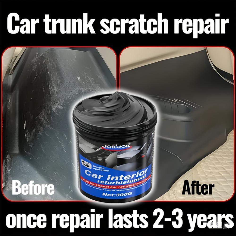 JOKJOK All-in-One 300g Pflege- & Restaurationscreme - Restauriert, poliert Armaturenbrett, Türverkleidungen, Sitze, Reifen, stellt Glanz schnell wieder her