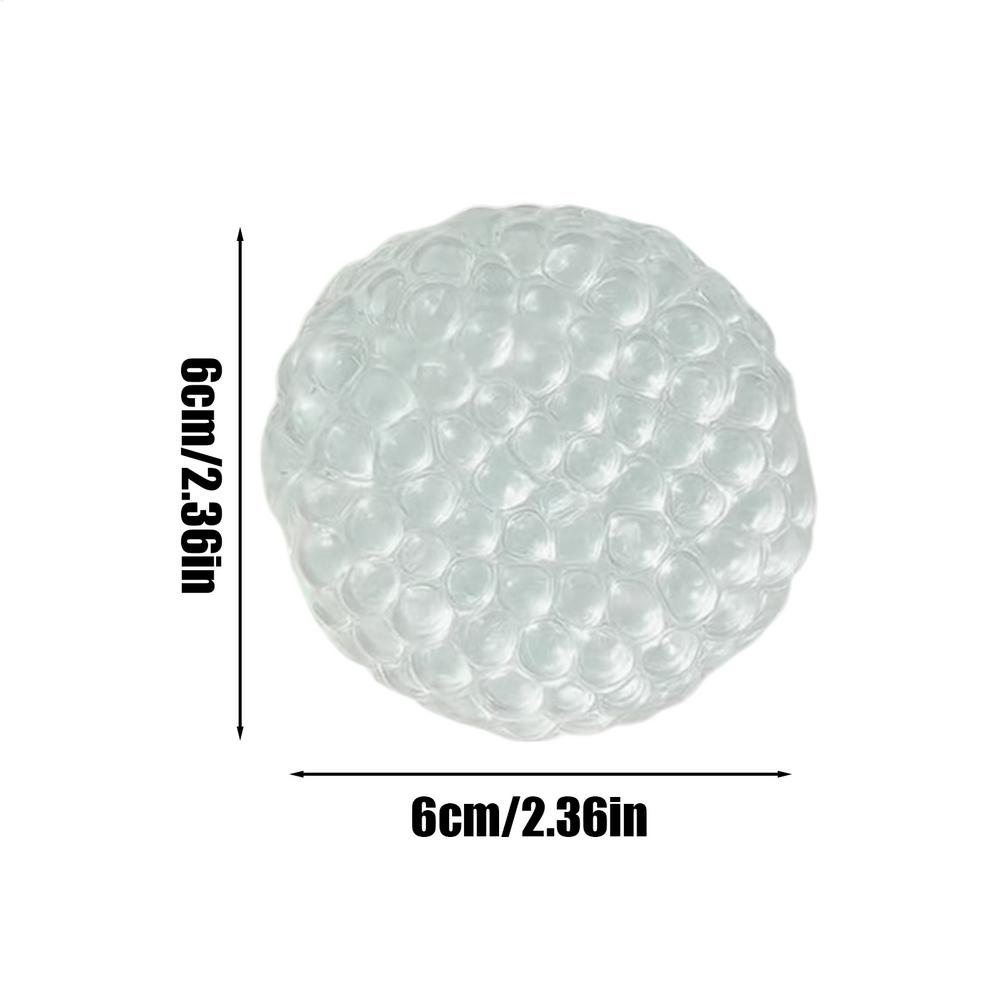 new Squeeze Stress Ball Stress Relief Squeeze Toy Slow Rebound Stress Relief Toy Squishy Fidget Toy for Kids Adults прозрачный