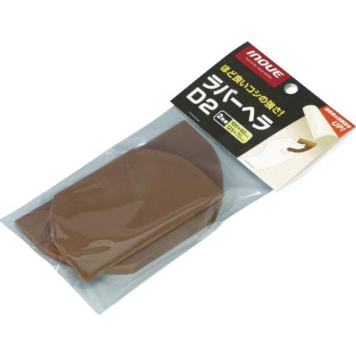 Inoue Rubber Spatula, Length 60/70mm, Blade Width 100/25mm, Blade Thickness 1mm, D-2