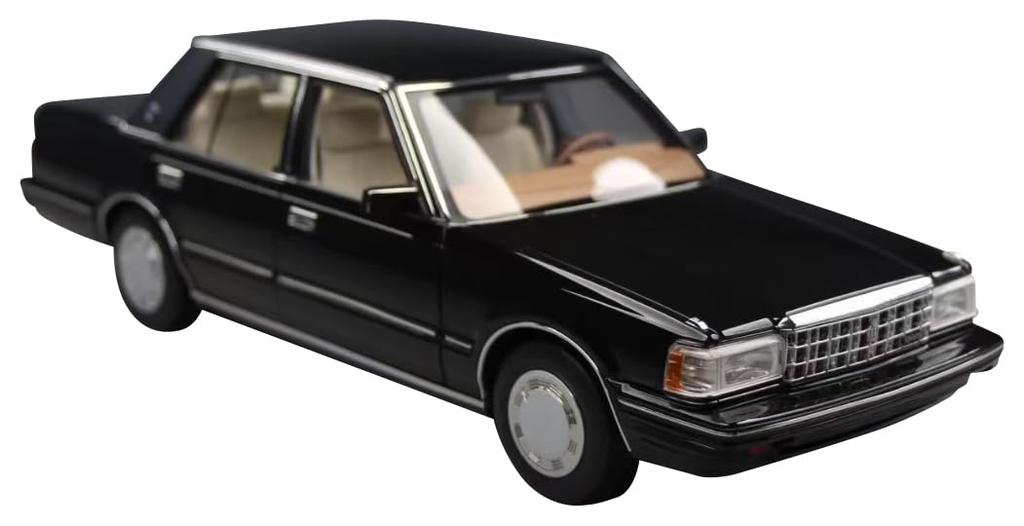 Freestyle XiaoGuang Model Scale Toyota Crown MS122 Black Finished Model 1/18 (Beige Interior) 8250612B-2