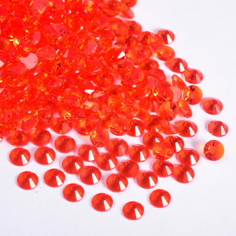 Nail Art Diamond Jewelry, Transparent Bottom Glass Rhinestone Flat Bottom Drill Mobile Phone Case Beauty Diy Luggage Jewelry Accessories