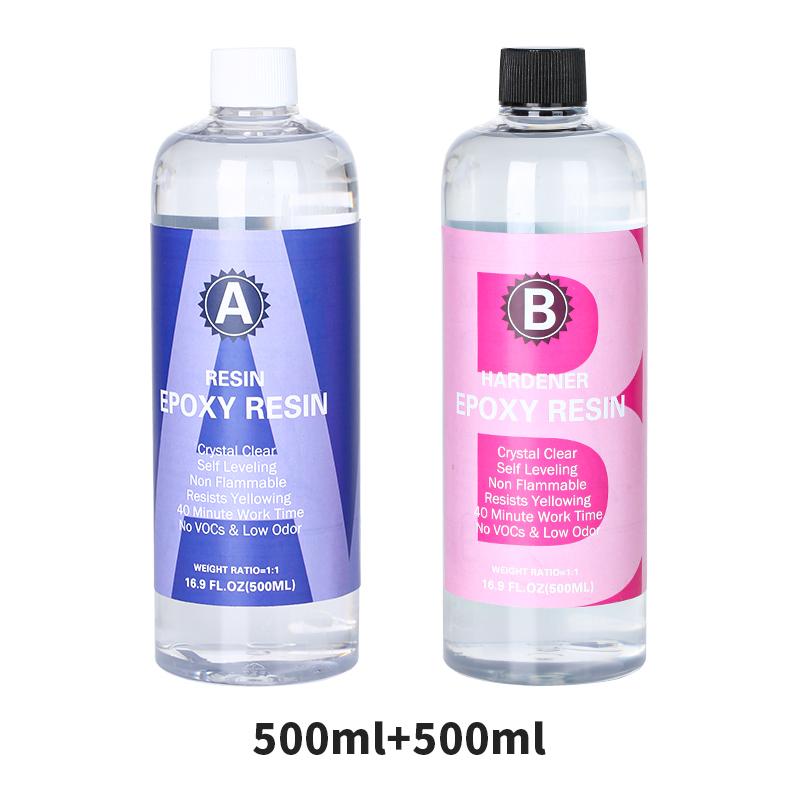 1:1 kit de rășină epoxidice transparentă, lucios ridicat și fără bule, consumabile de rășină de artă pentru acoperire și turnare, artizanat, fabricarea de bijuterii