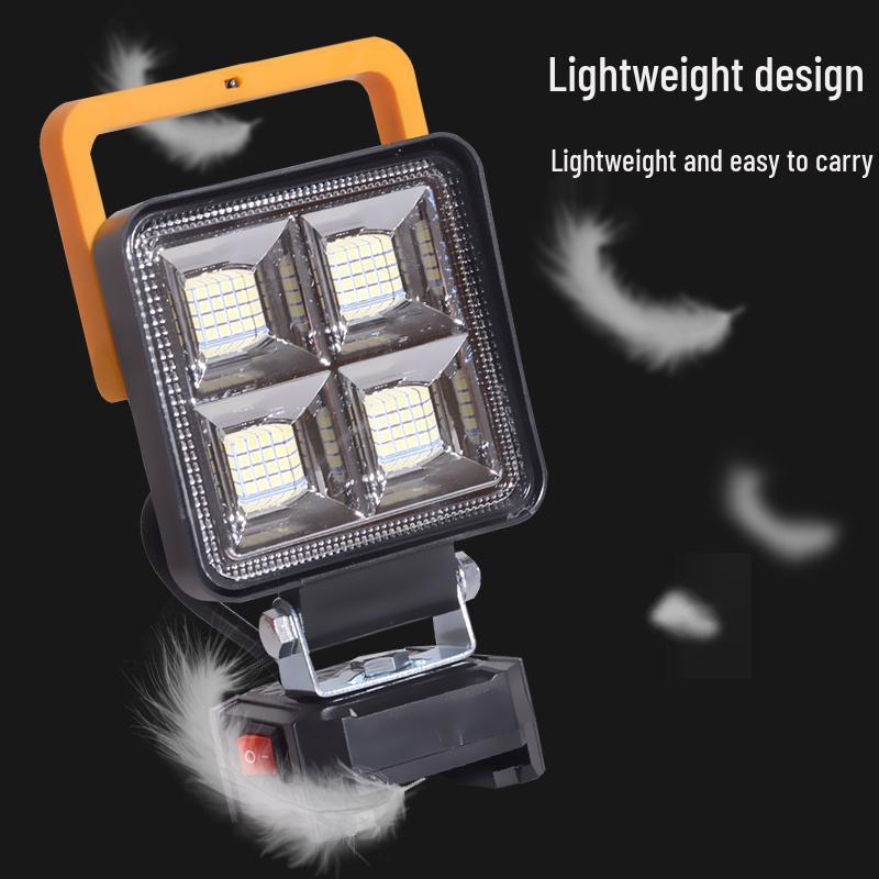 Big Muyi Tian Handheld LED Work Light with Lithium Battery for Auto Repair, Fishing, and Camping