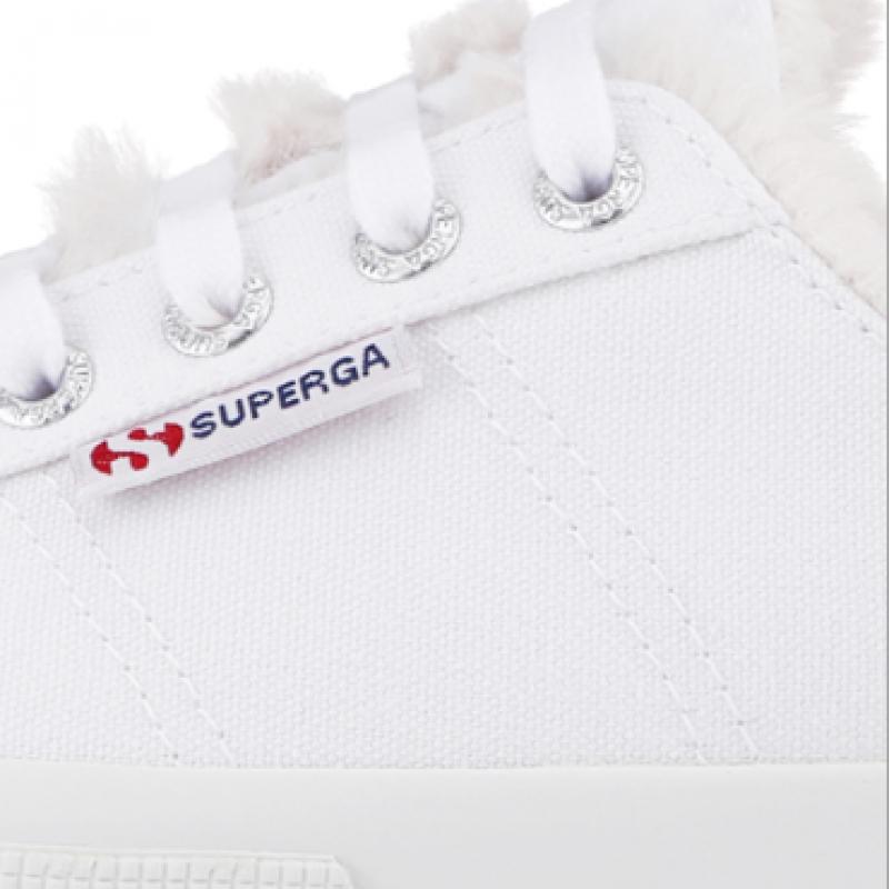 Superga 2402 Fur Mule Coatu White S00gzm0900