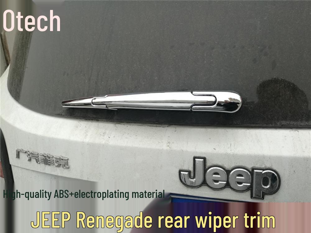Otai Rear Wiper Cover Trim Sticker for Jeep Renegade