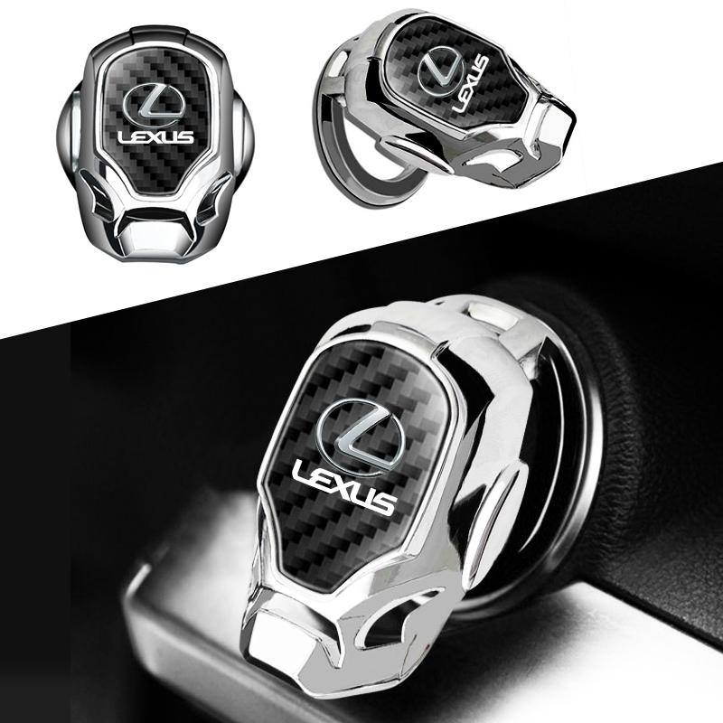 Car One-Key Start Button Protection Cover Wear-resistant Flip-Top for Lexus ES300 RX330 RX300 GS300 IS250 IS200 CT200h NX RX
