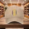 Pc Baseball Cap a Casual Duckbill Hat New Versatile Hat with The Flag of Barbados Adjustable Sports Cap Suitable for Vacatio