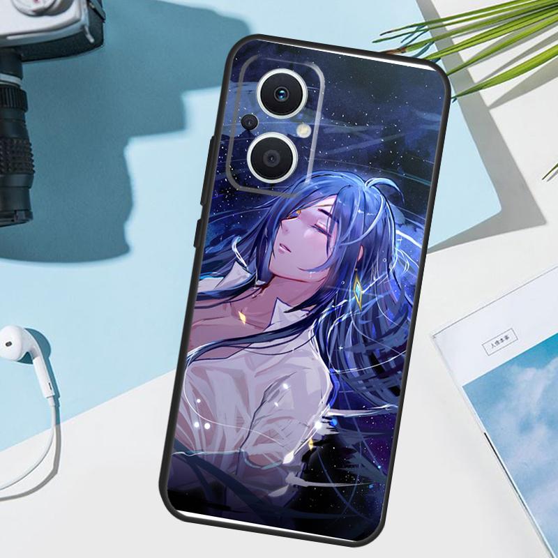 Genshin Impact Kaeya Case For OPPO Reno 13F 13 12 11 F 8T 7 8 10 Pro OPPO Find X8 X6 Pro X3 X5 Lite Cover Funda