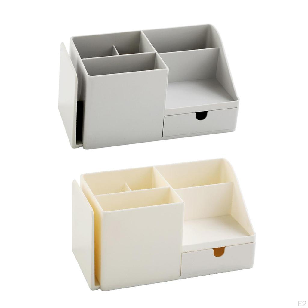 Organizzatore da scrivania 6 scomparti per organizzazione e archiviazione