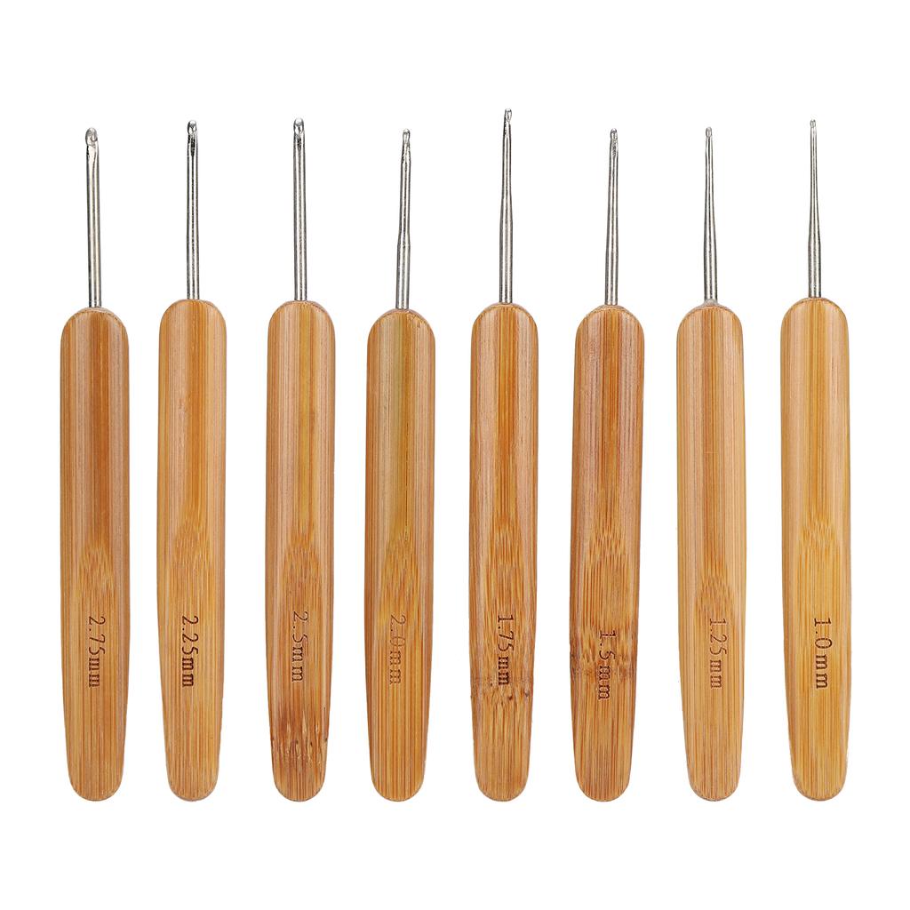 Ergonomic Crochet Hooks DIY HandMade with Various Sizes Round Hook Needle for Home Use
