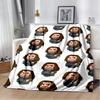 3D Sebastian Stan Handsome Actro Soft Flannel Blanket for Bed Bedroom Sofa Picnic,Throw Blanket for Cover Office Gift Kids