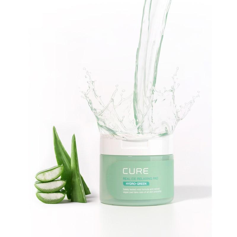 CURE Phytogreen Relaxing Toner Pads (60 Sheets, 3 Packs)