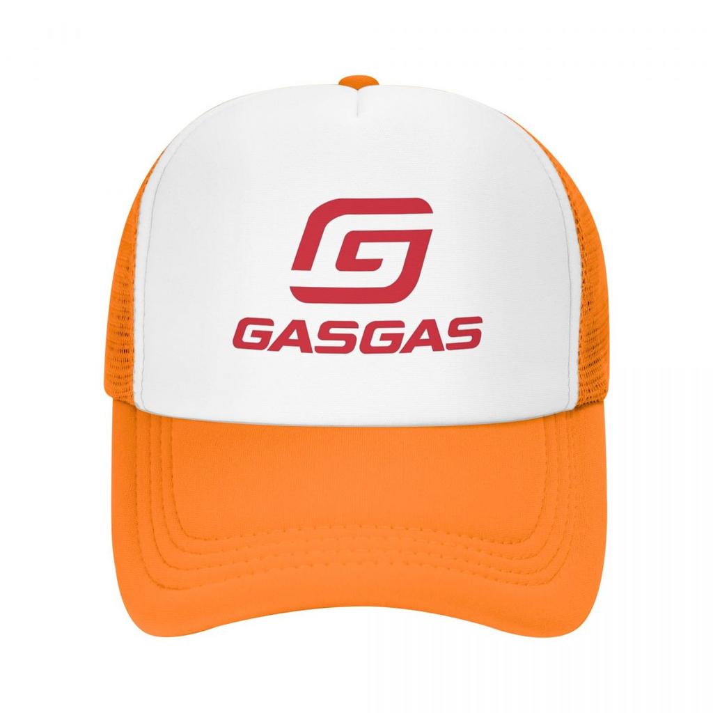 Cappellini stampati GasGas Moto Cappellini da camionista Adulto Moda Corse Cappello da mountain bike Cappelli da sole Cappelli da sole Cappellini da baseball in rete regolabili Estate